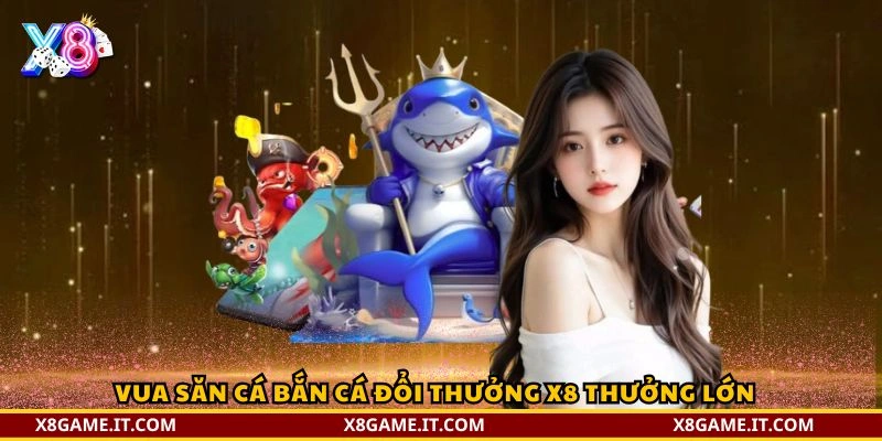 Vua săn cá Bắn cá đổi thưởng X8 thưởng lớn
